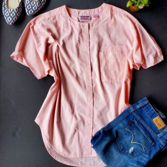 💍Vintage Picture Perfect Striped Shirt - Picture 1 of 8